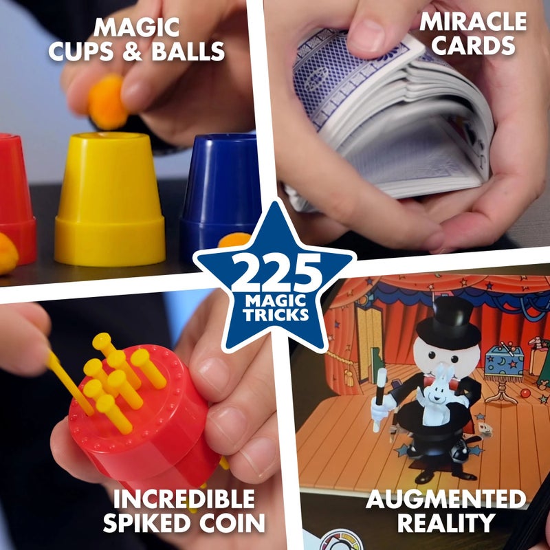 Marvins Magic Marvin’s Magic Deluxe Edition – 225 Amazing Magic Tricks Set for Kids, Complete Magician Kit with Props, Cards & Video Instructions - Image 4